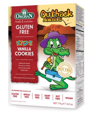 Orgran Outback Animal Cookies Vanilla